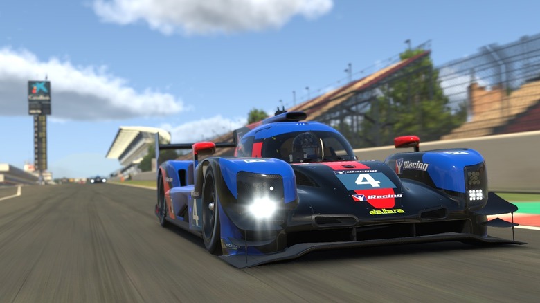 Dallara Race Car in iRacing