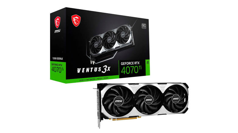 MSI's NVIDIA GeForce RTX 4070Ti 12GB VENTUS 3X OC