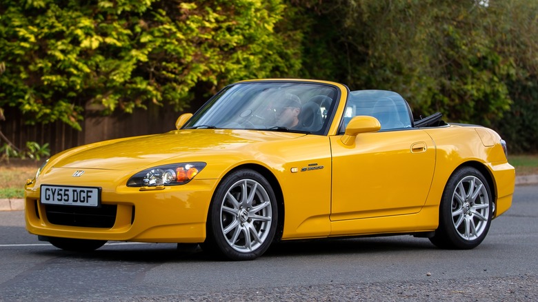 Honda S2000 parked