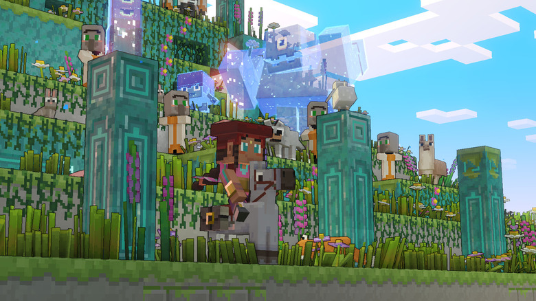 Screenshot of Minecraft Legends