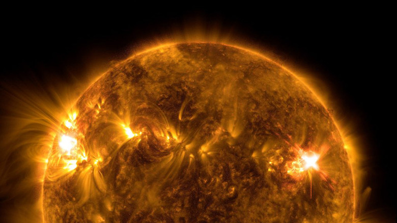 the Sun seen by SDO