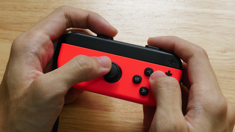 Nintendo Switch Joy Con hands