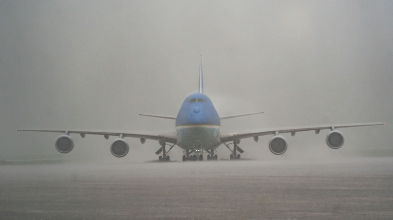 front of Air Force One