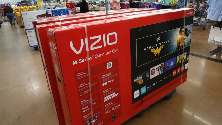 Vizo TVs in store