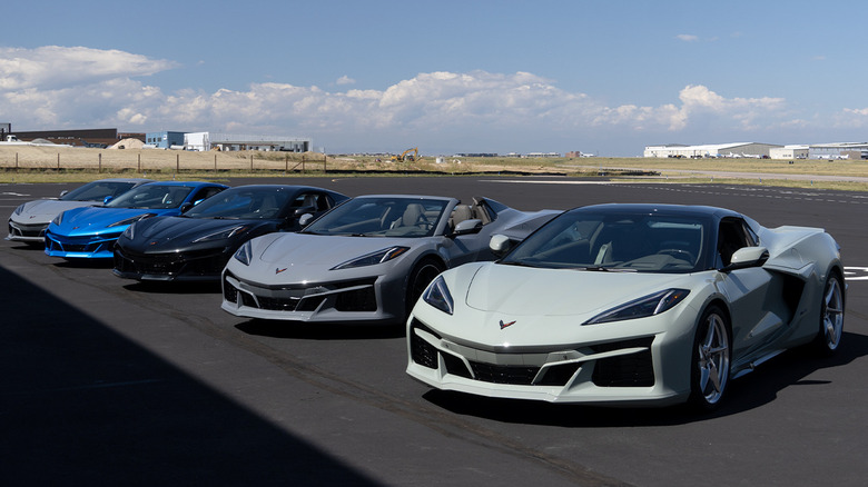 2024 Chevrolet Corvette E-Ray lineup