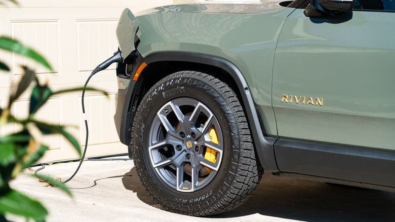 Rivian R1T truck.