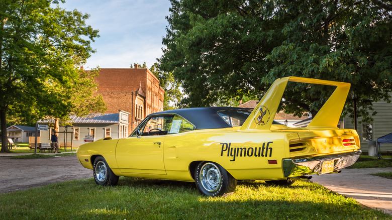 Yellow Plymouth Road Runner