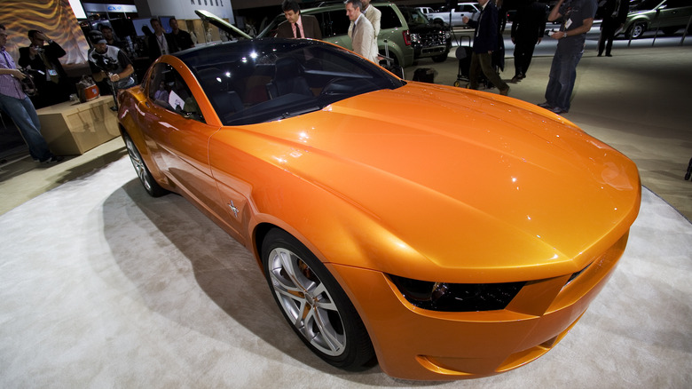 Giugiaro Ford Mustang on display