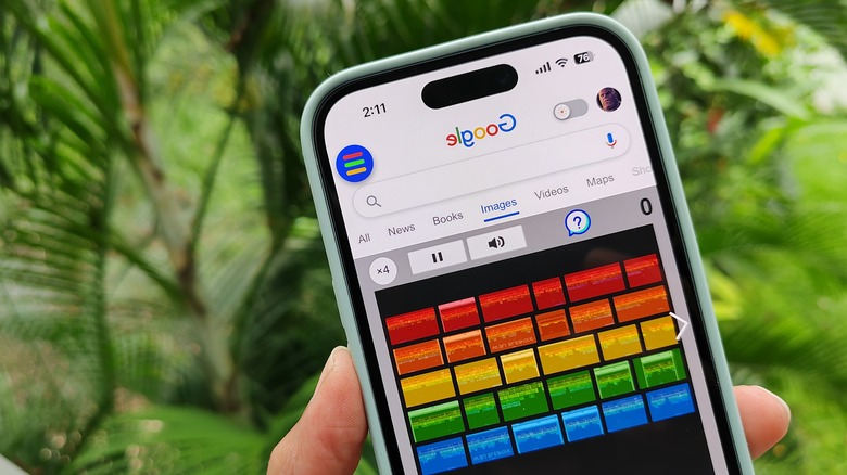 Google Atari Breakout Easter egg