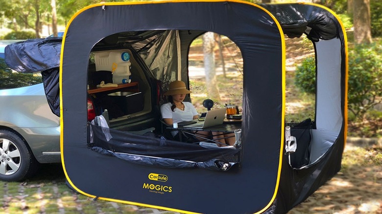 CARSULE Pop-Up Cabin for Your Car