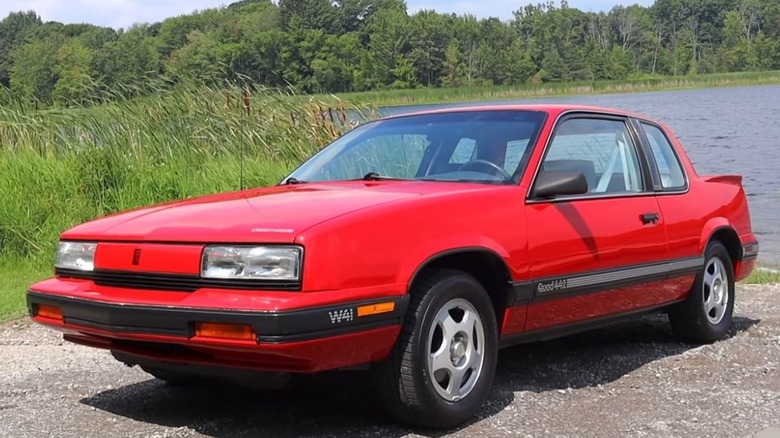 Red 1991 Oldsmobile Quad 442 W-41