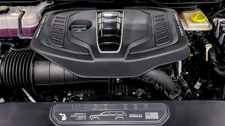 Twin-turbo inline-six engine